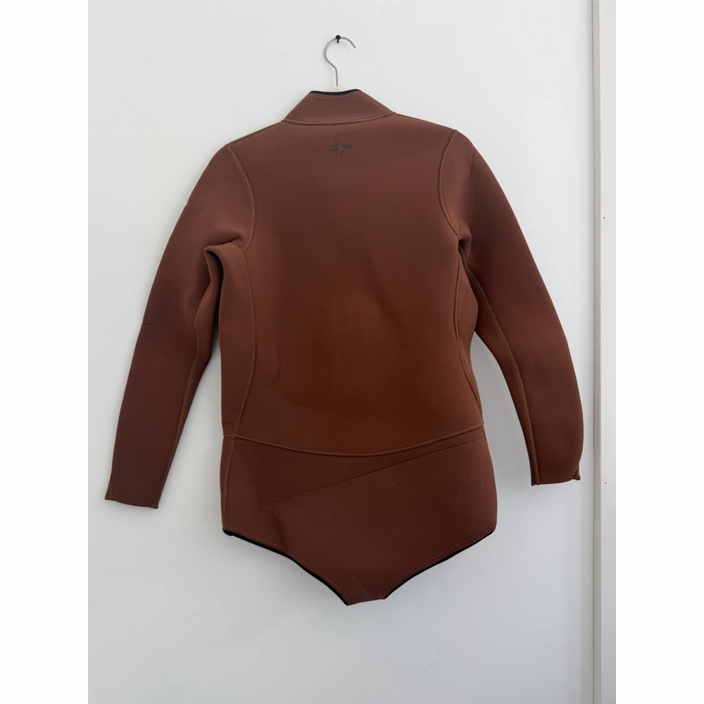 Abysse Lotte Springsuit Brown Long Sleeve Wetsuit - Picture 3 of 7